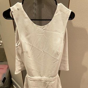 Club monaco white romper size 0